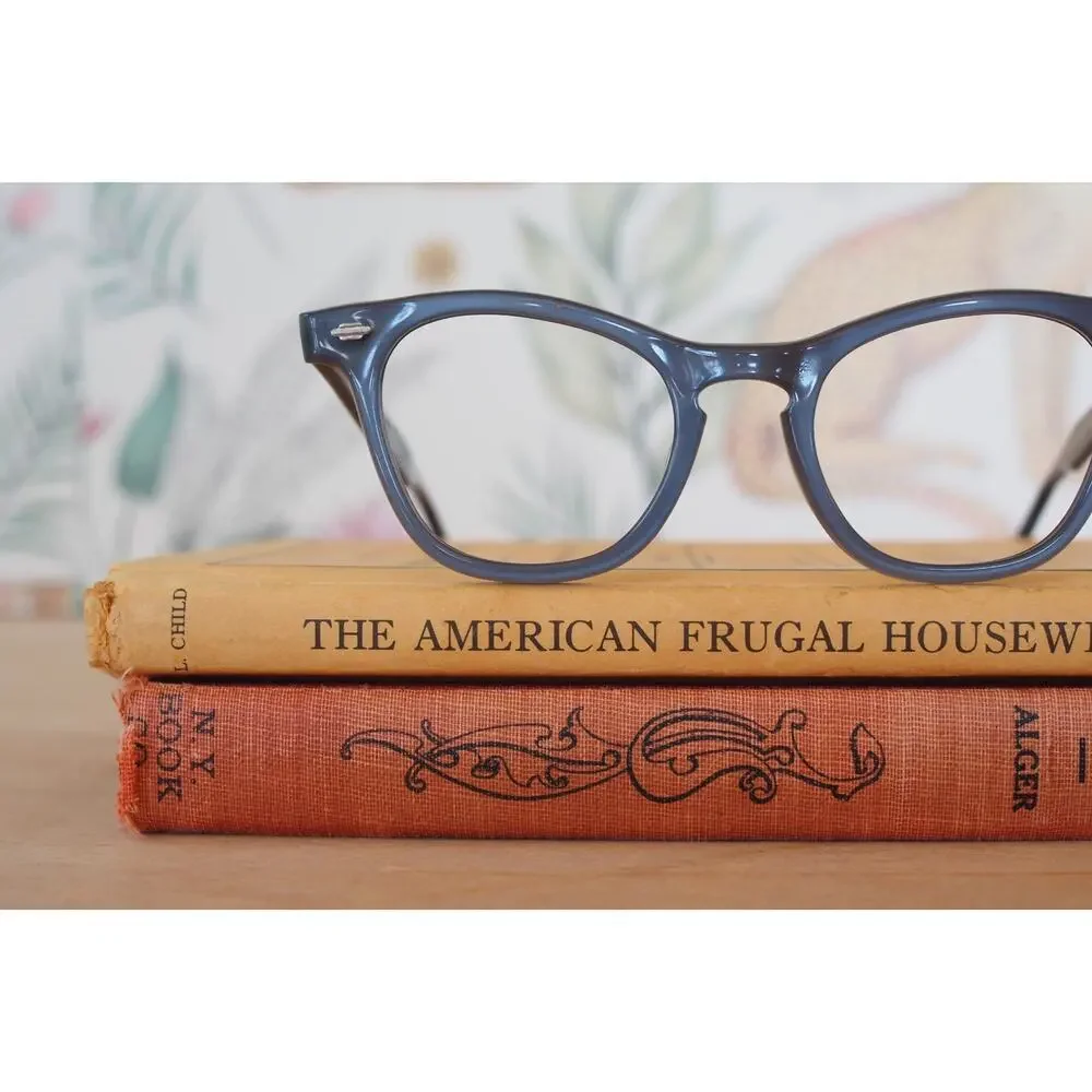 Vintage 1960s Cateye Eyeglasses Artcraft USA Rockabilly Pin Up Retro Academia